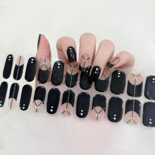Vairely Black Rhinestone