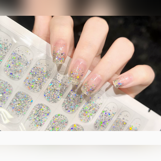 Vairely Clear Holographic Confetti