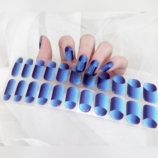 Vairely Electric Blue Ombre