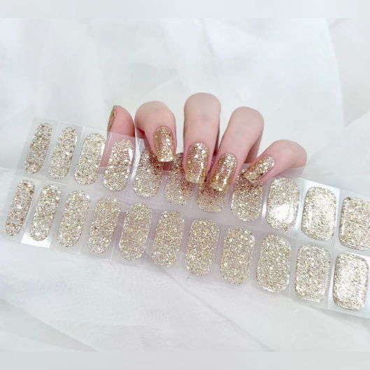 Vairely Golden Glitter