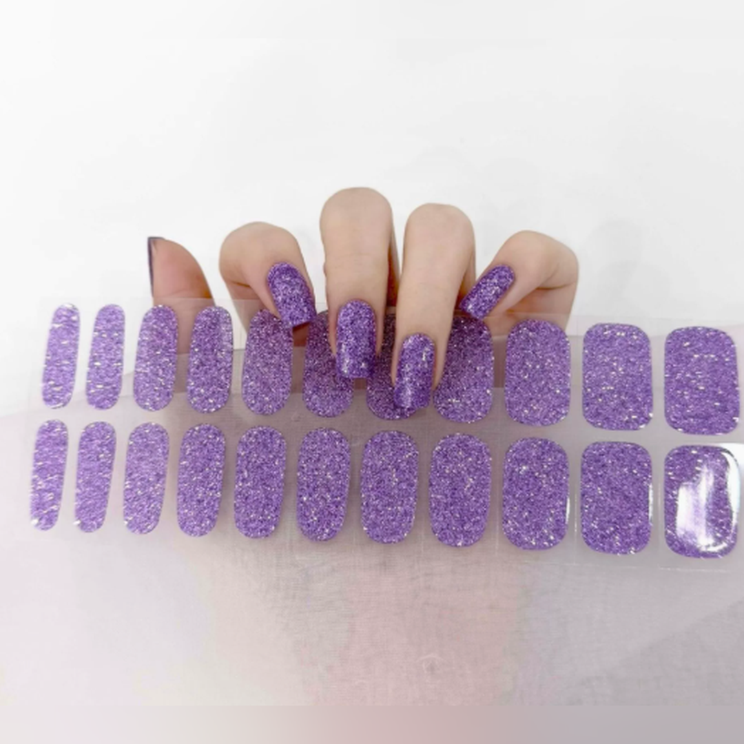 Vairely Lavender Glitter