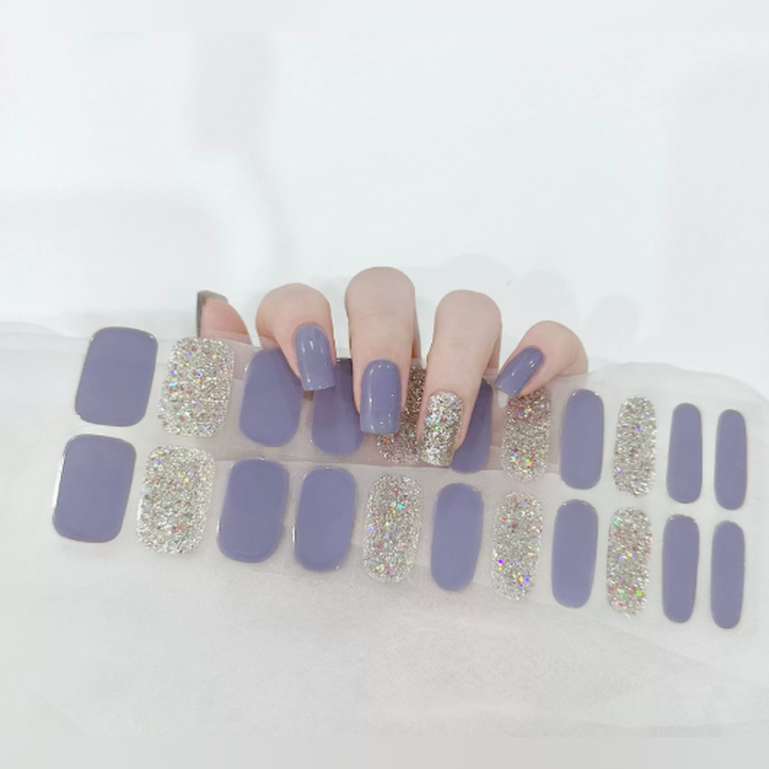 Vairely Lilac Silver Accent