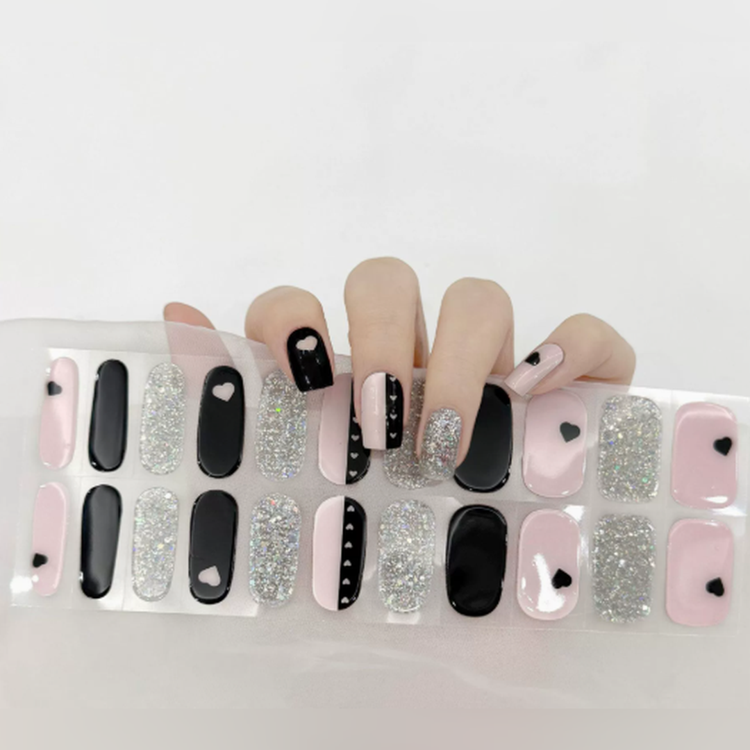 Vairely Monochrome Hearts