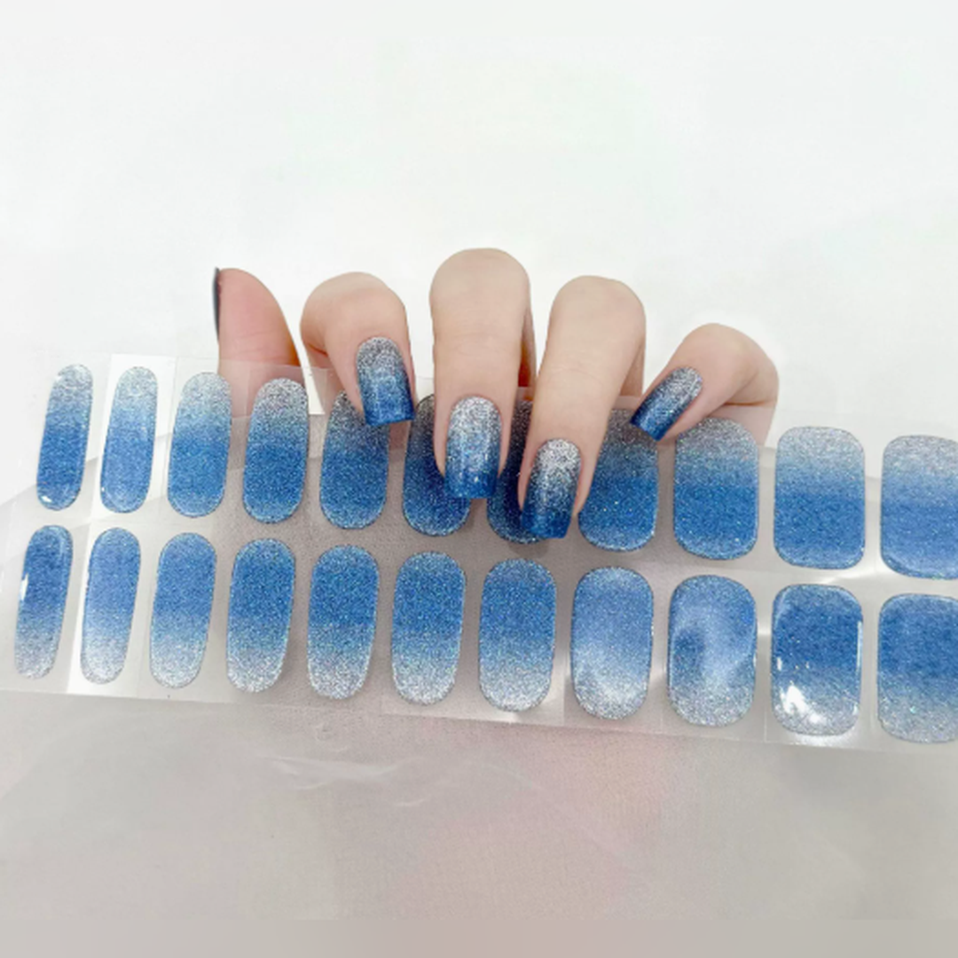 Vairely Ocean Glitter Ombre