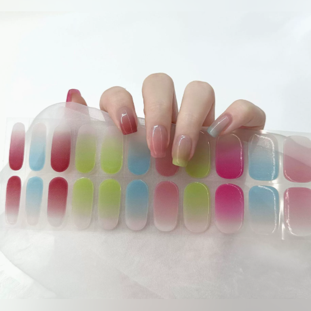 Vairely Pastel Rainbow Ombre