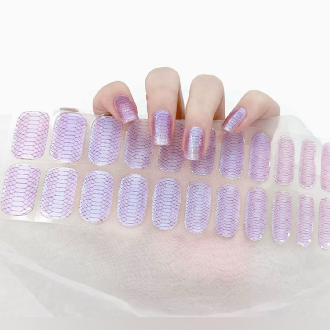 Vairely Pink Snakeskin