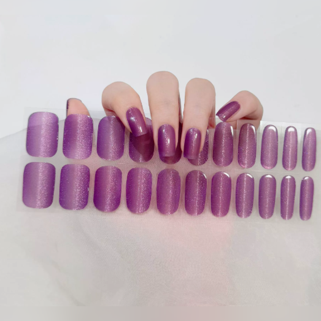 Vairely Plum Shimmer