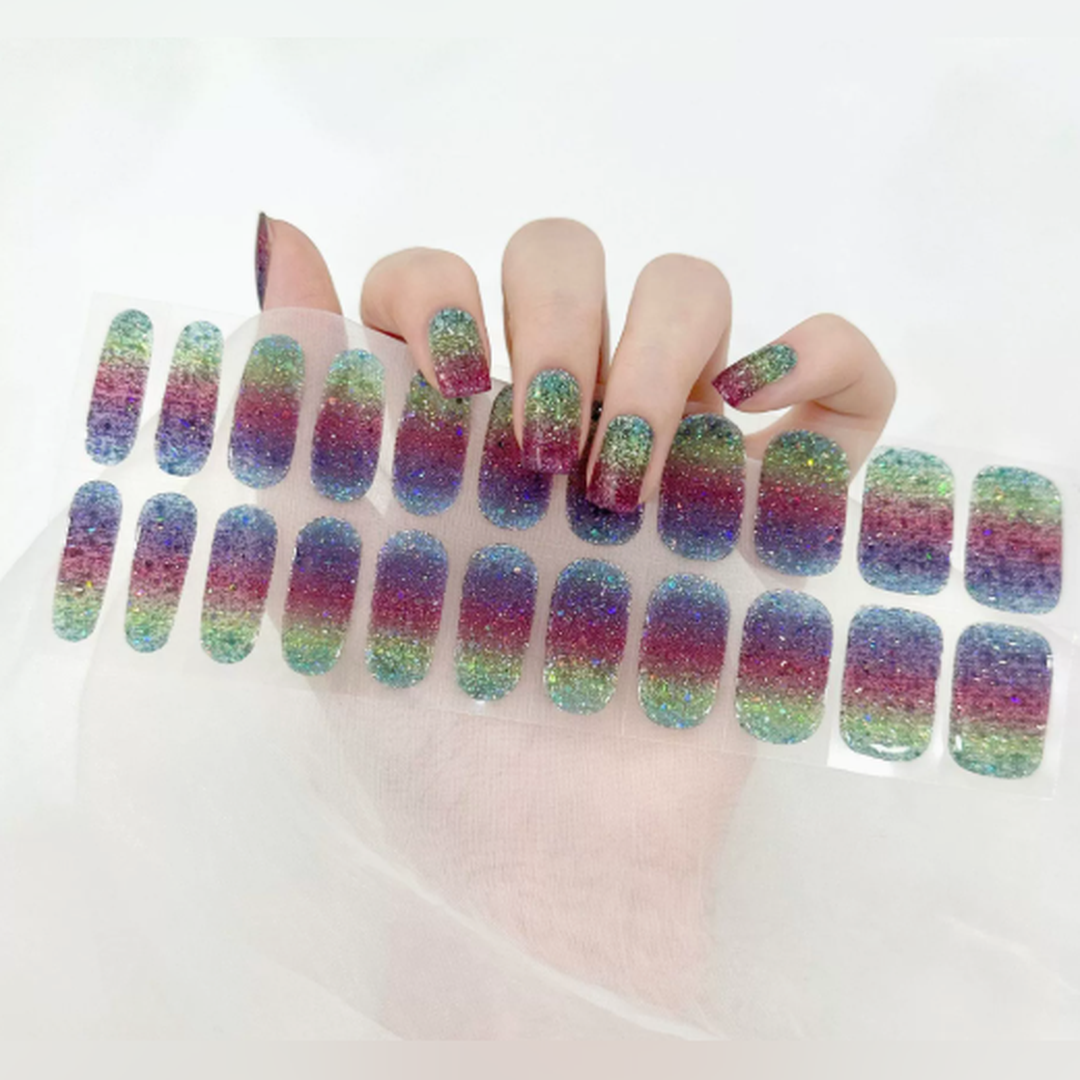 Vairely Rainbow Glitter Bands