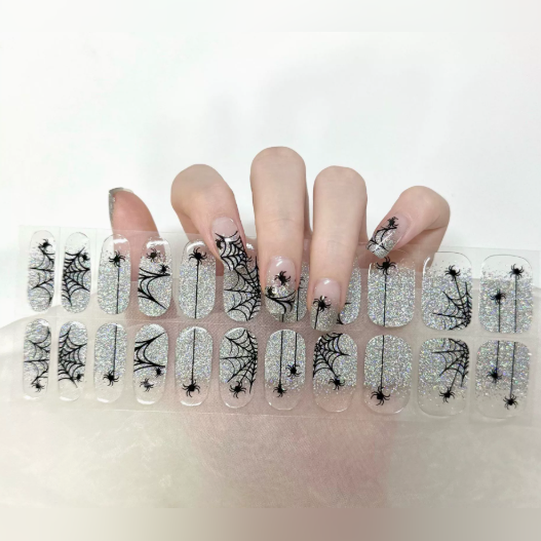 Vairely Silver Spiderweb