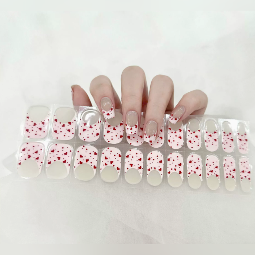 Vairely White Heart Confetti